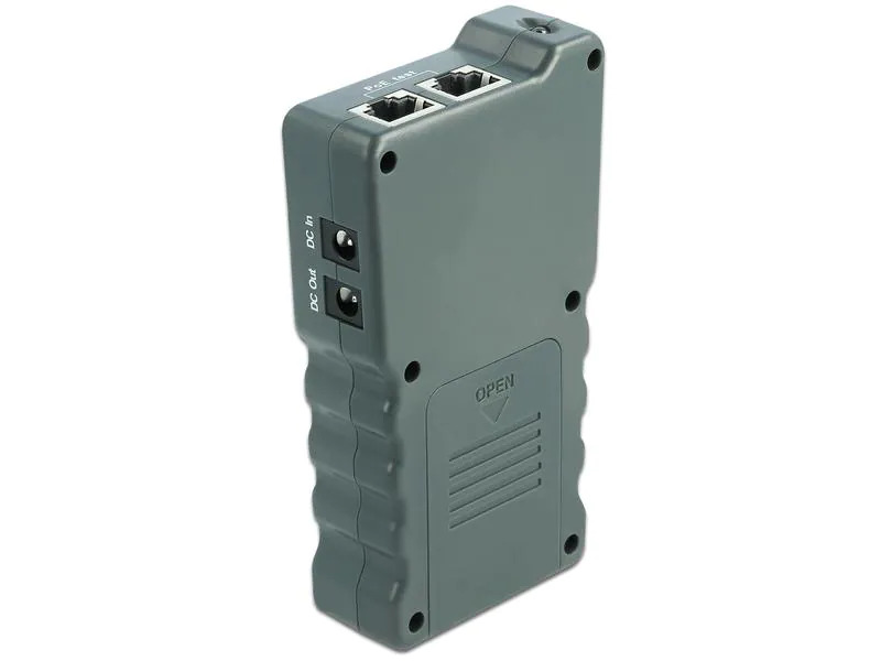 Delock Netzwerktester Netzwerk RJ45 / PoE / DC
