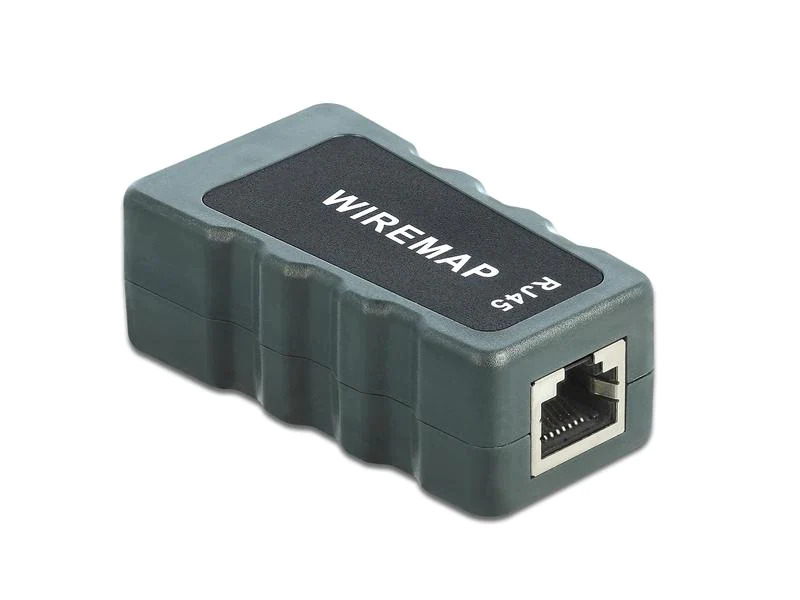 Delock Netzwerktester Netzwerk RJ45 / PoE / DC