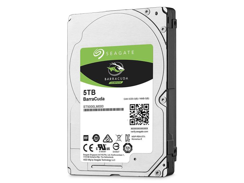 Seagate Harddisk BarraCuda 2.5 SATA 5 TB