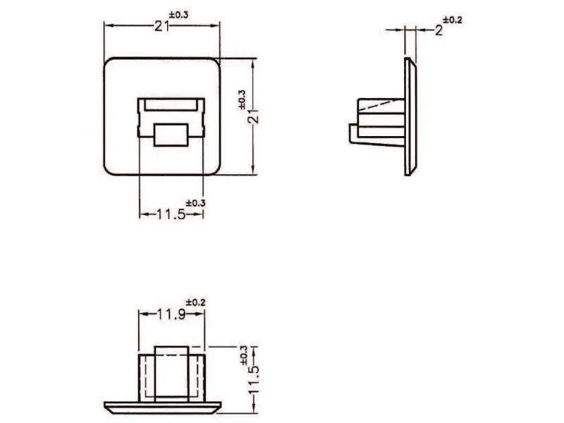 Delock Blindstecker RJ45 10 Stück