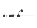 Delock Kupplung RJ-45, Cat.6A, Blau, wasserfest, 1 Stück