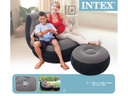Intex Sitzkissen Ultra Lounge aufblasbar Grau