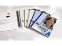 GBC Heftstreifen WireBind &amp; ClickBind 34 Stanzlöcher, 100 Stück
