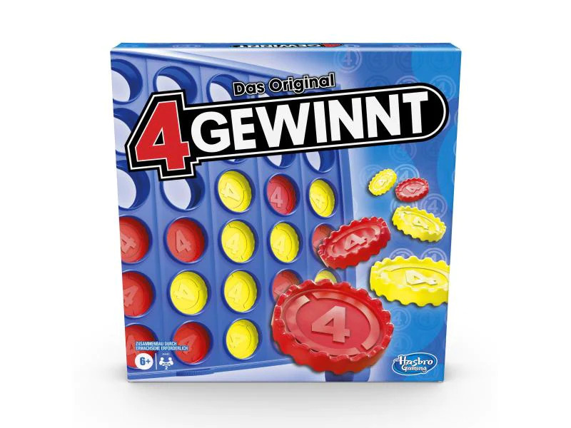 Hasbro Gaming Familienspiel 4 gewinnt