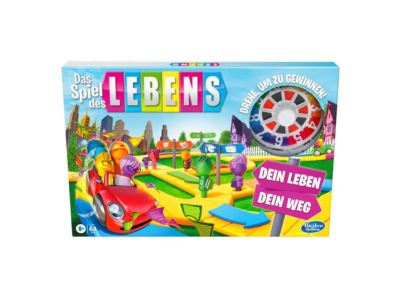 Hasbro Gaming Familienspiel Das Spiel des Lebens