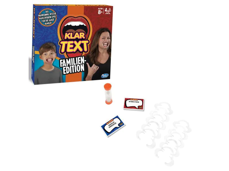 Hasbro Gaming Familienspiel Klartext