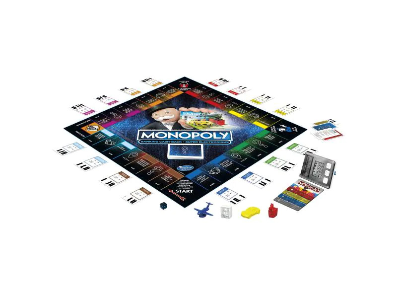 Hasbro Gaming Familienspiel Monopoly Banking: Cash-Back