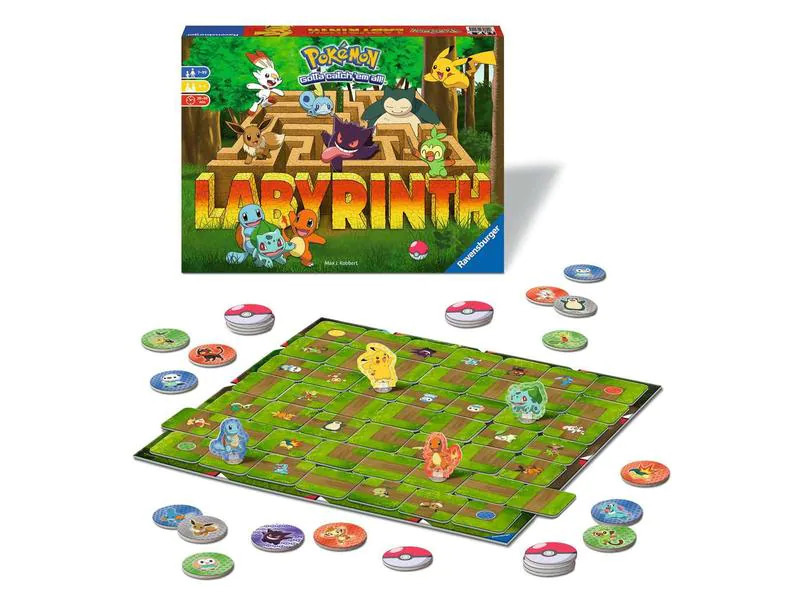 Ravensburger Familienspiel Pokémon Labyrinth