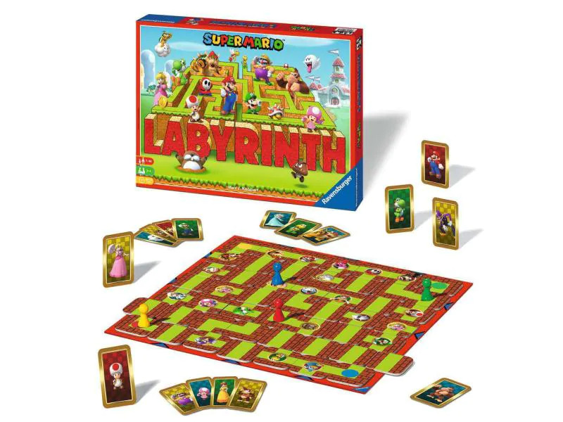 Ravensburger Familienspiel Super Mario Labyrinth