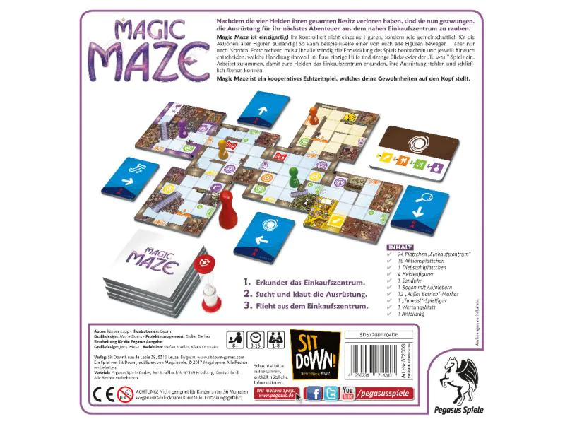 Sit down! Familienspiel Magic Maze