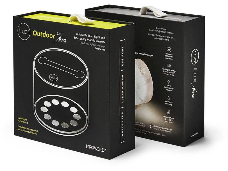 LUCI Campinglampe Solar Light Outdoor PRO