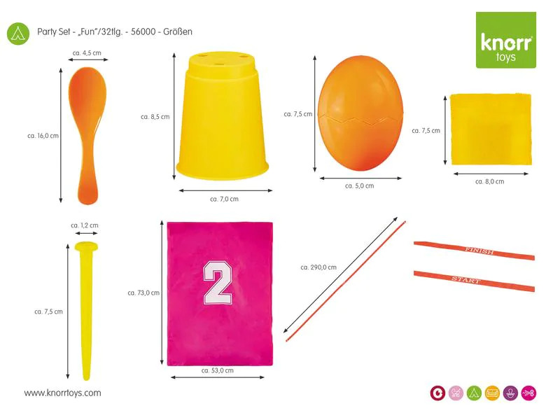 Knorrtoys Spielset Party-Fun