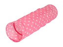 Knorrtoys Spieltunnel Pink White Stars