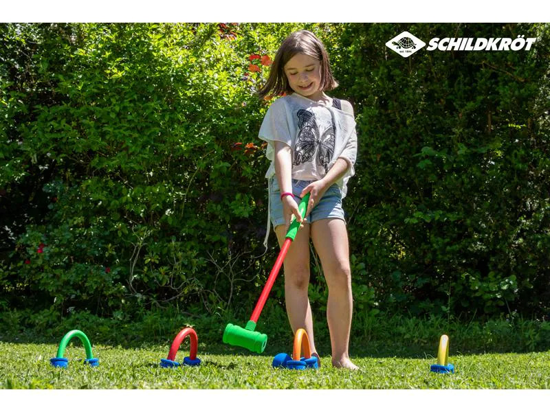 Schildkröt Funsports Ballspiel Soft Croquet Set
