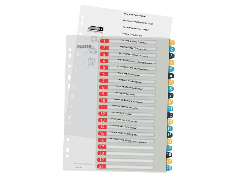 Leitz Register Leitz Cosy 1-20