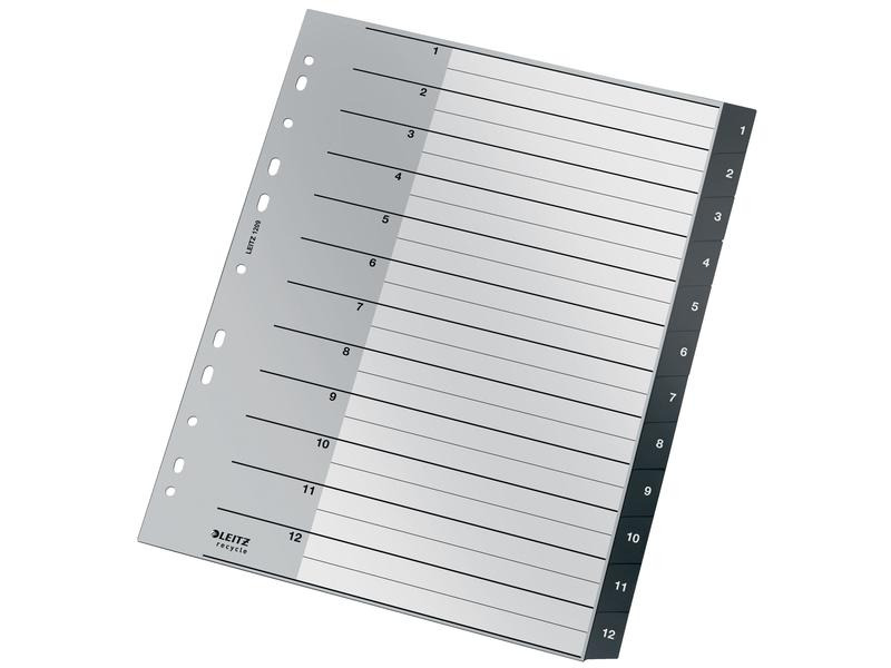 Leitz Register Recycle 1-12