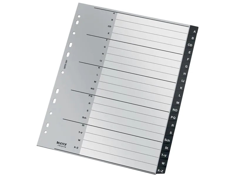 Leitz Register Recycle A-Z