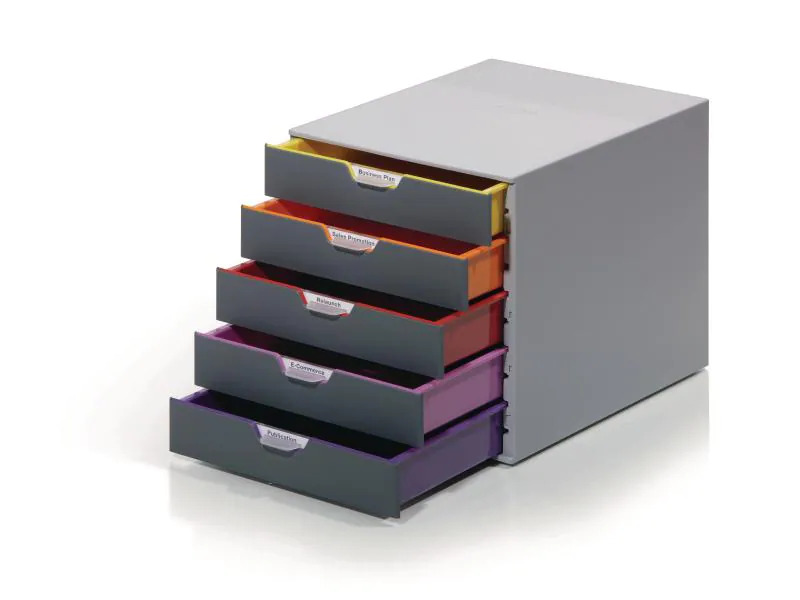 DURABLE Schubladenbox Varicolor 5