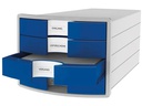 HAN Schubladenbox IMPULS A4/C4 Blau