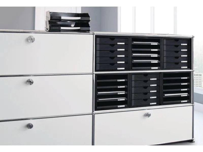 HAN Schubladenbox SYSTEMBOX A4 Schwarz