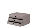 Rössler Schubladenbox S.O.H.O. A4 Taupe