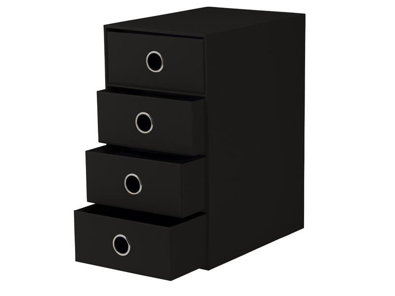 Rössler Schubladenbox S.O.H.O. Schwarz