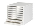 Styro Schubladenbox Styrotop 8 Schubladen, Weiss