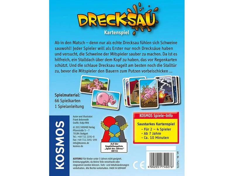 Kosmos Kartenspiel Drecksau