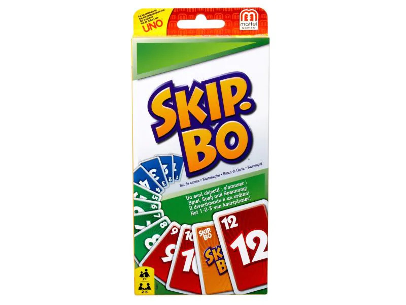 Mattel Spiele Kartenspiel Skip-Bo
