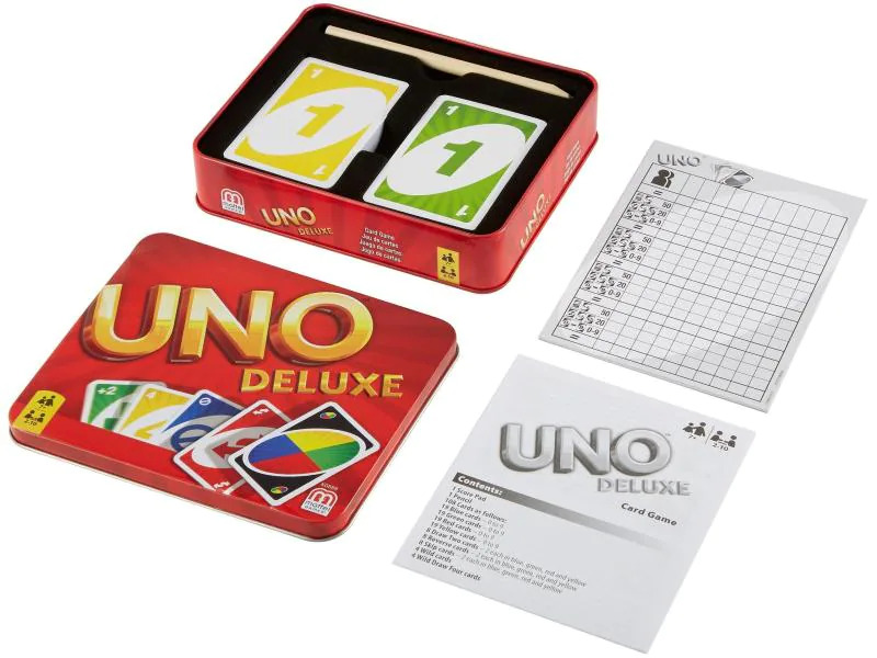 Mattel Spiele Kartenspiel UNO Deluxe