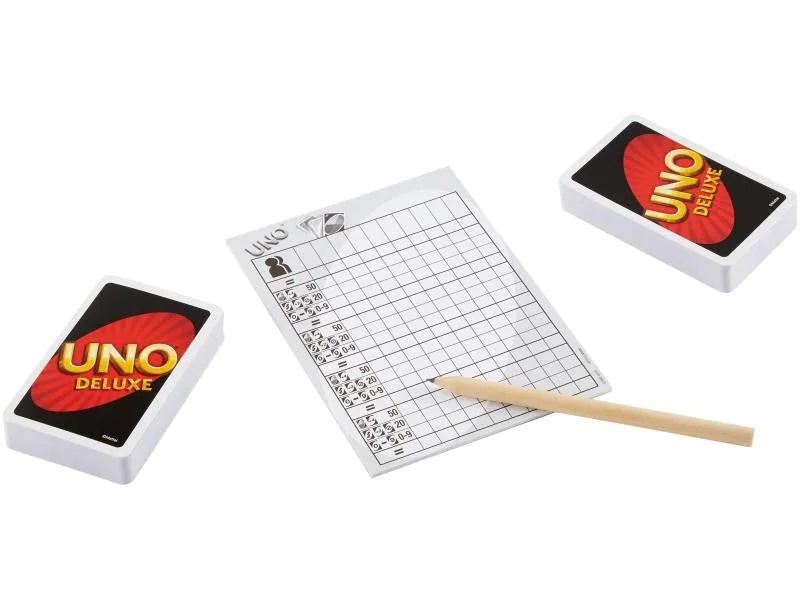 Mattel Spiele Kartenspiel UNO Deluxe