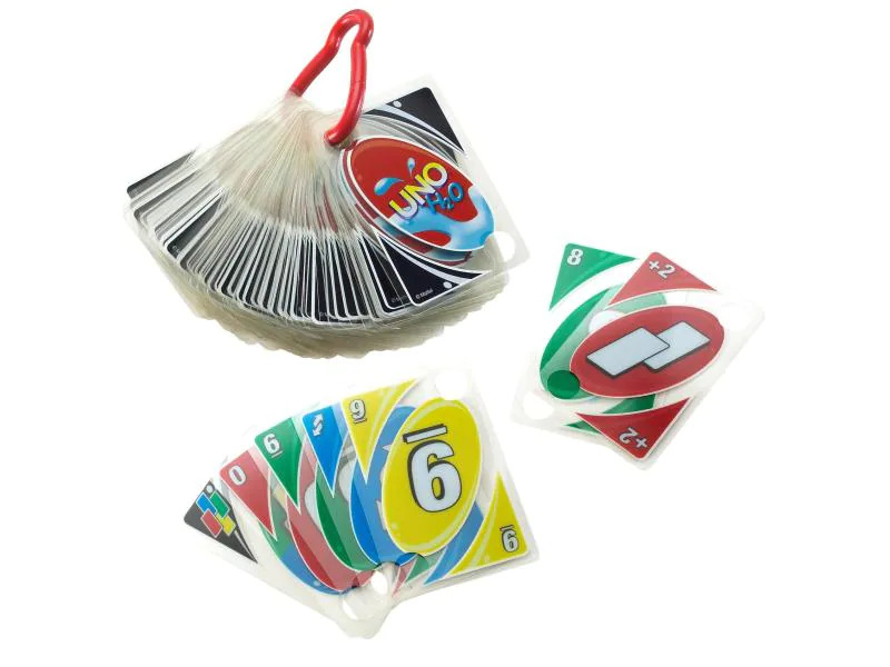 Mattel Spiele Kartenspiel UNO H2O To Go