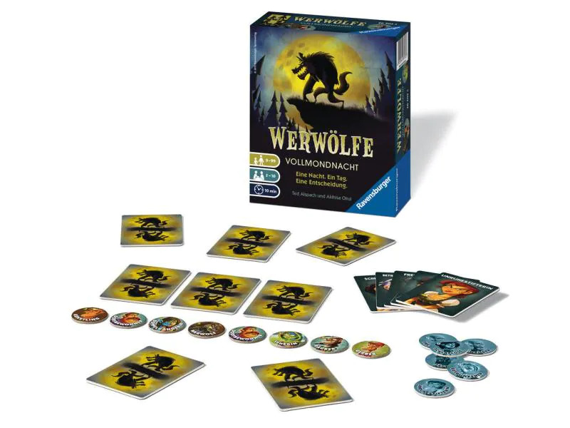 Ravensburger Kartenspiel Werwölfe Vollmondnacht