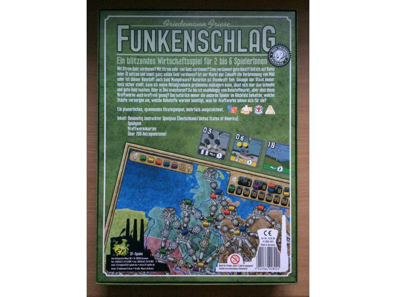 2F Spiele Kennerspiel Funkenschlag