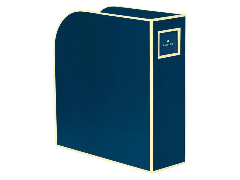 Semikolon Stehsammler A4 Marineblau