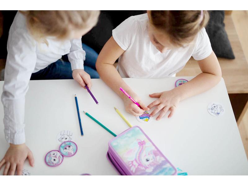 Beckmann Badges Kletties 4 Stück, Schwarz