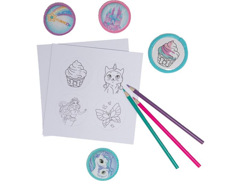 Beckmann Badges Kletties 4 Stück, Mint