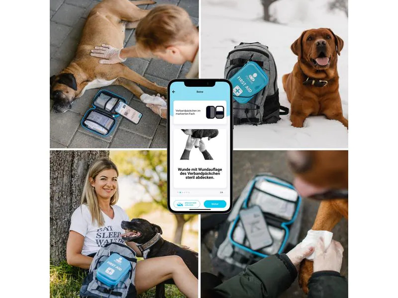 Pocdoc Hunde-Erste-Hilfe-Set Pet Connect