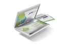 DURABLE Visitenkartenetui  Business Duo 20 Stück