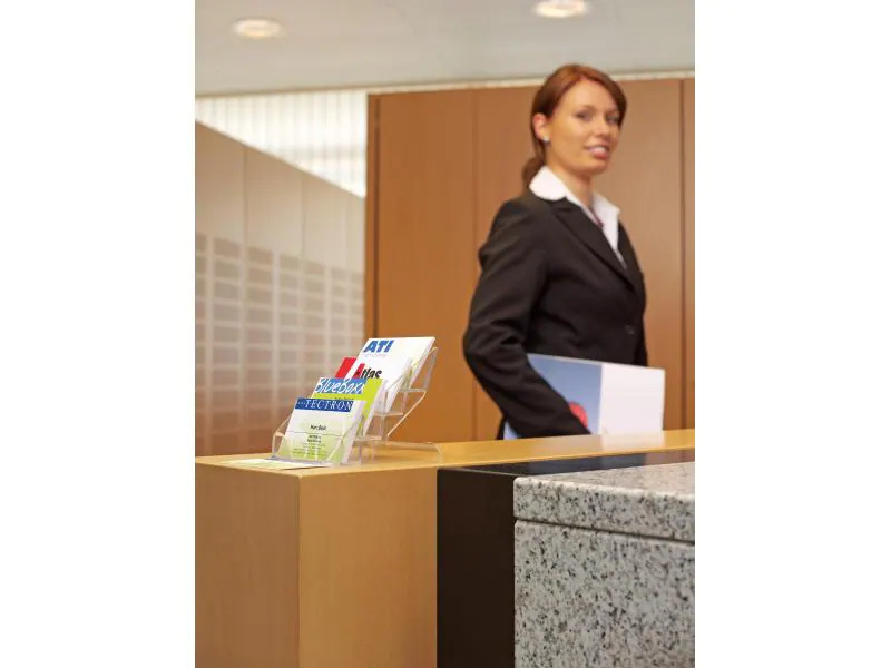 DURABLE Visitenkartenhalter Business Card Display Box