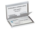 Sigel Kreditkartenetui Twin 2-fach, Silber