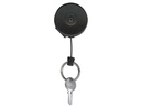 Robert Rieffel Ausweishalter KB-MINI Badge 90 cm, mit Clip, Schwarz