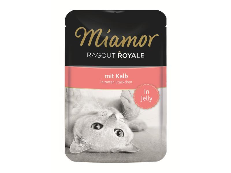 Miamor Nassfutter Ragout Royale Kalb in Gelée, 22 x 100 g
