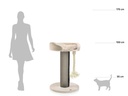 CanadianCat Kratzbaum Lounge Ontario 1, Beige