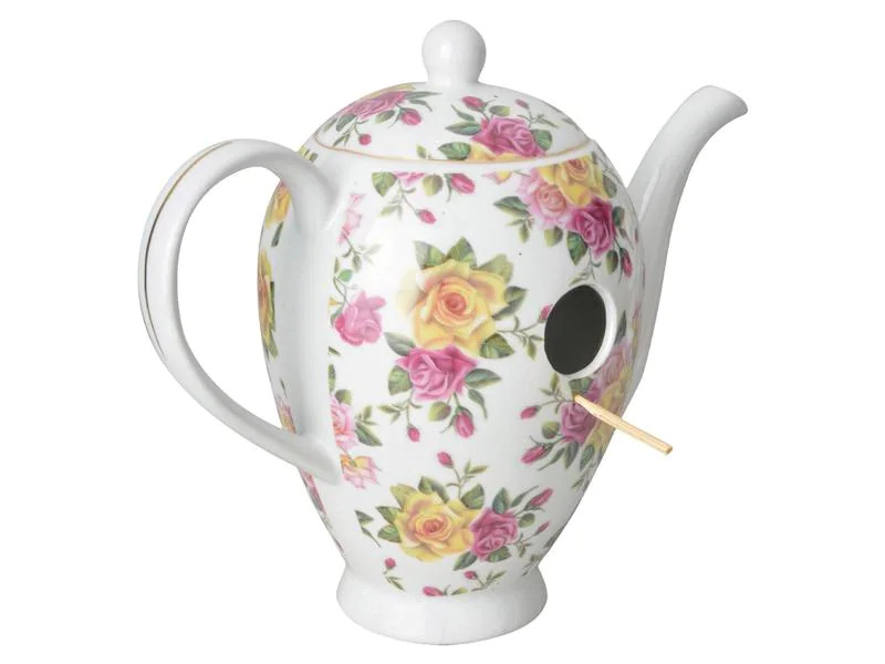 Esschert Design Nistkasten Kaffeekanne, assortiert