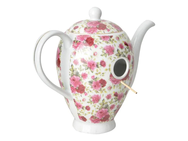 Esschert Design Nistkasten Kaffeekanne, assortiert