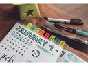 Colop Stempel Little NIO Set Bullet Journal, 10-teilig