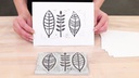 Creativ Company Stempel Zubehör Werkzeug für Linol 7-teilig