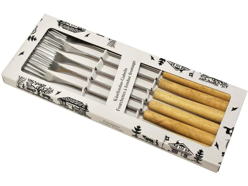 Heidi Cheese Line Käsefonduegabel 6 Personen