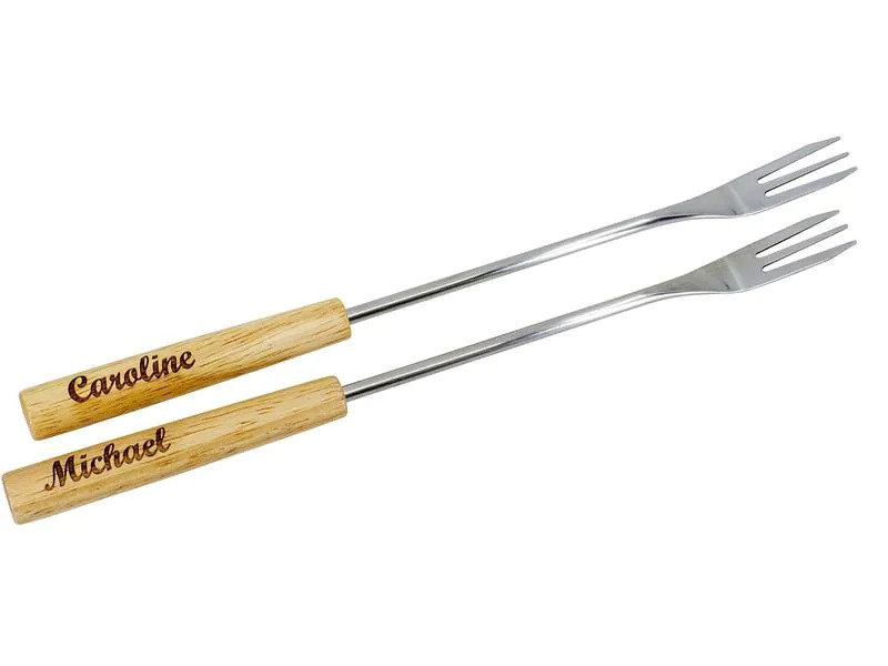 Kadastar Käsefonduegabel Element personalisierbar 6 Personen